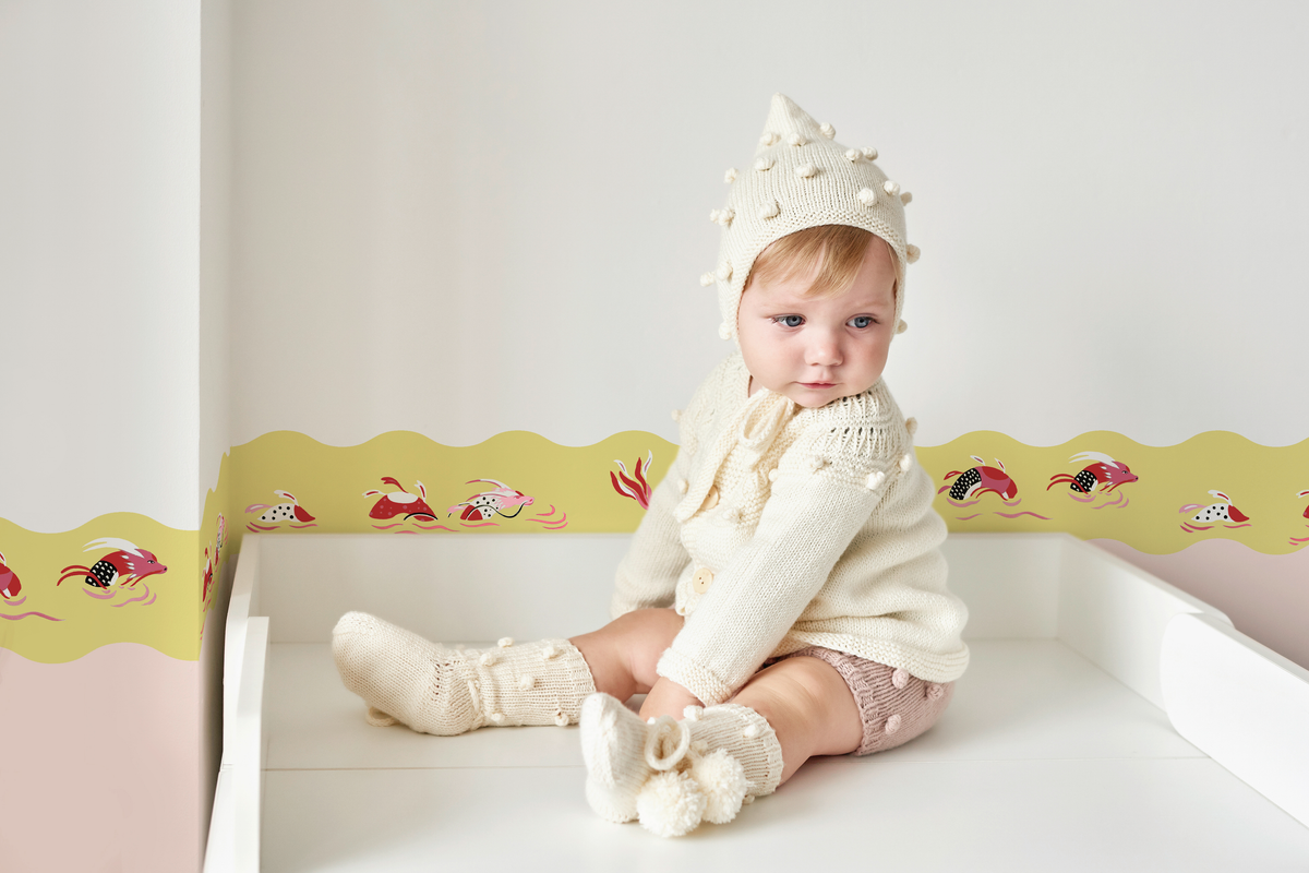 frise papier peint dragon
