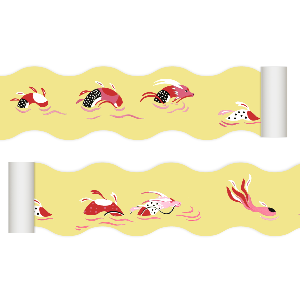 frise papier peint dragon