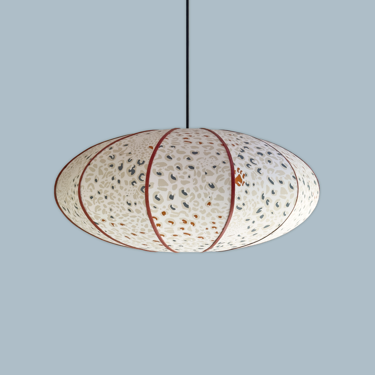 abat jour suspension leopard