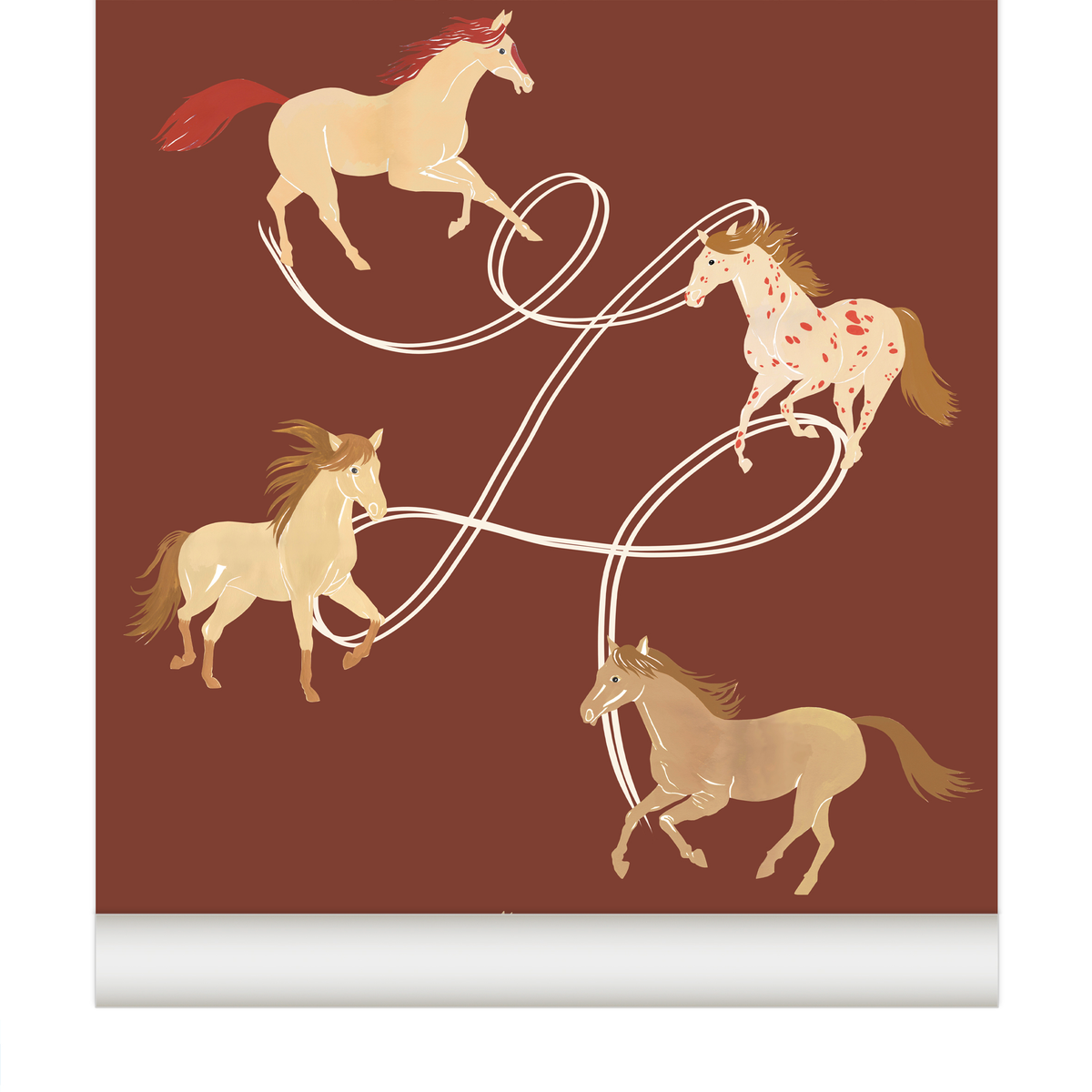 papier peint chevaux