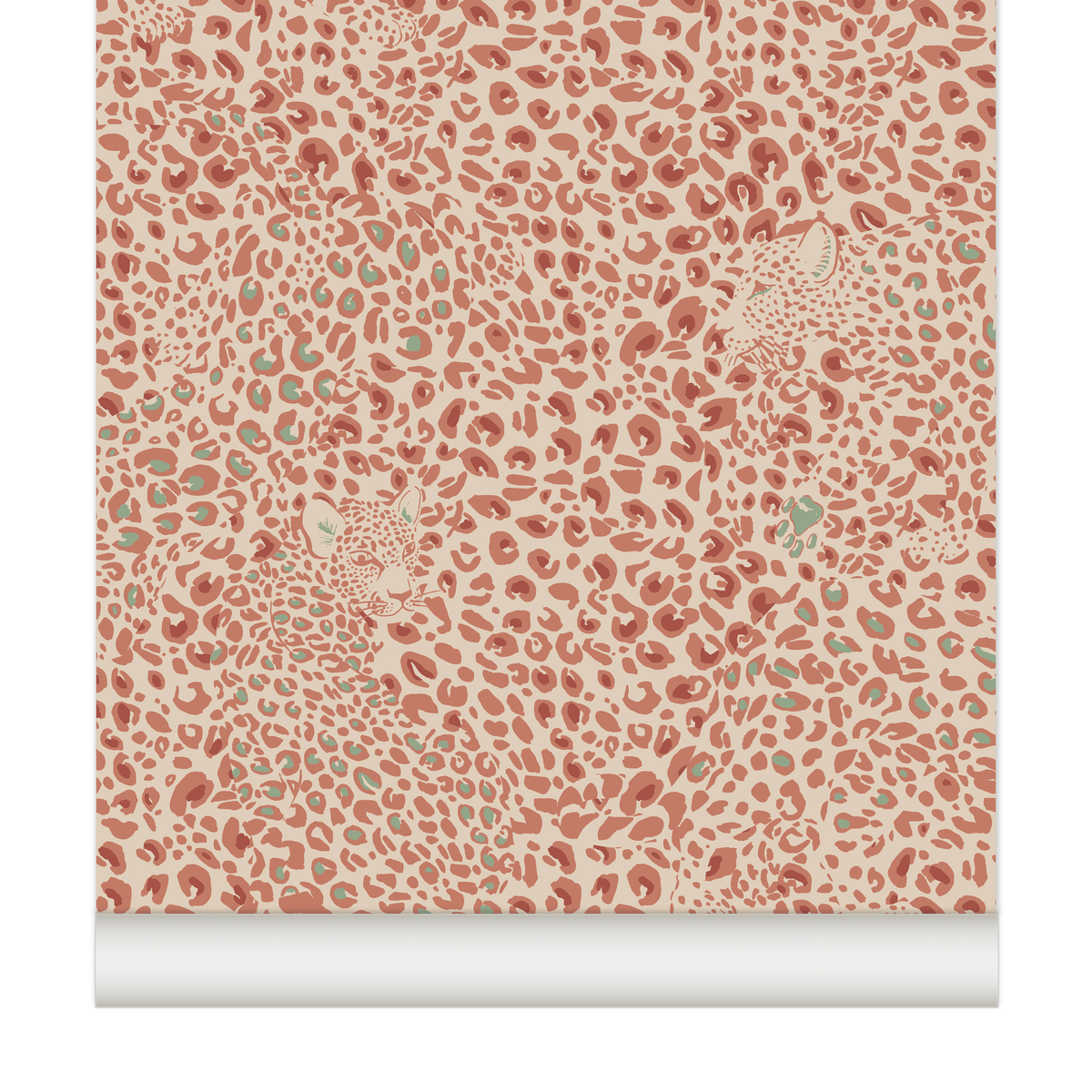 papier peint leopard
