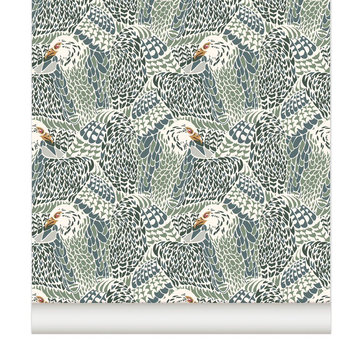 papier peint aigles