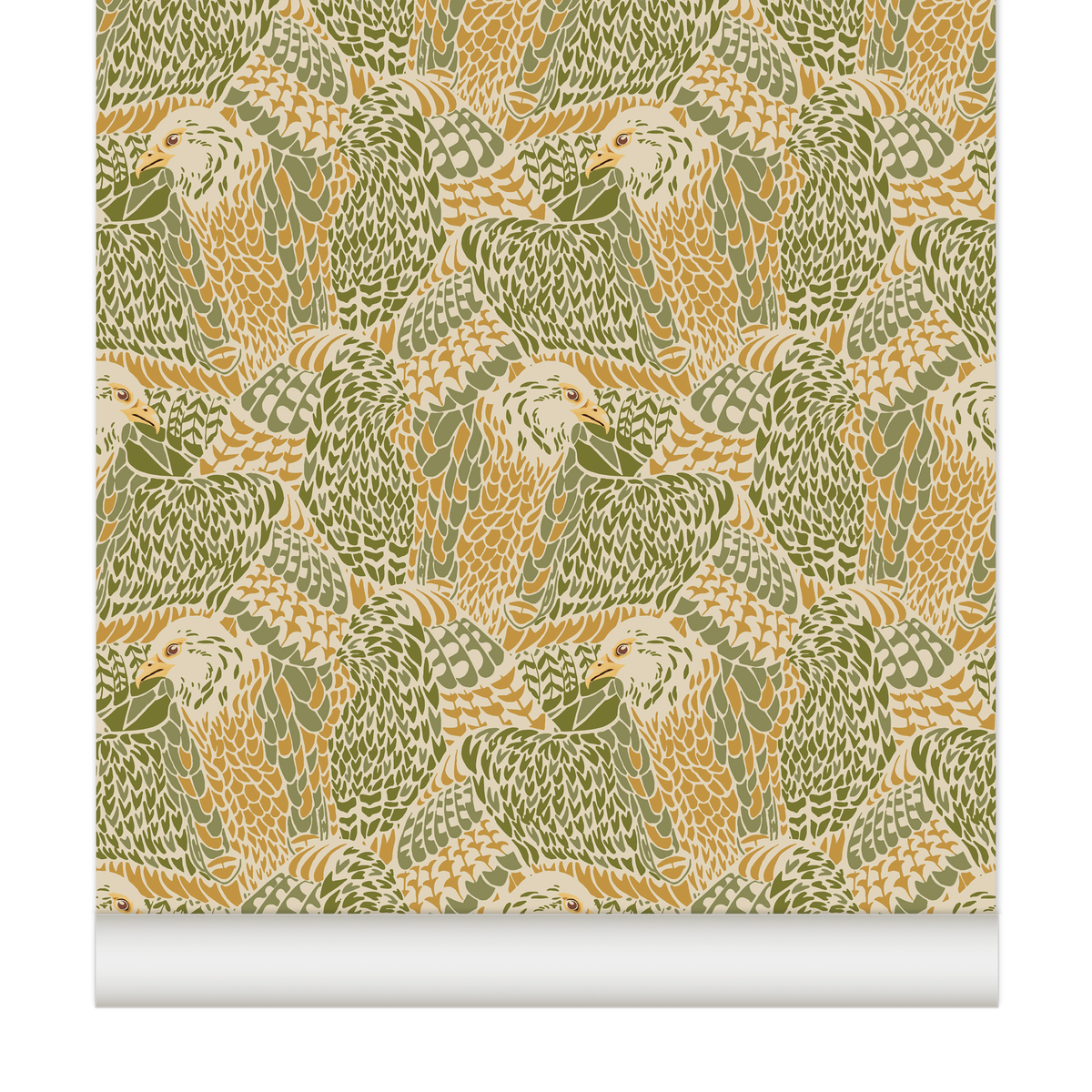 papier peint aigles