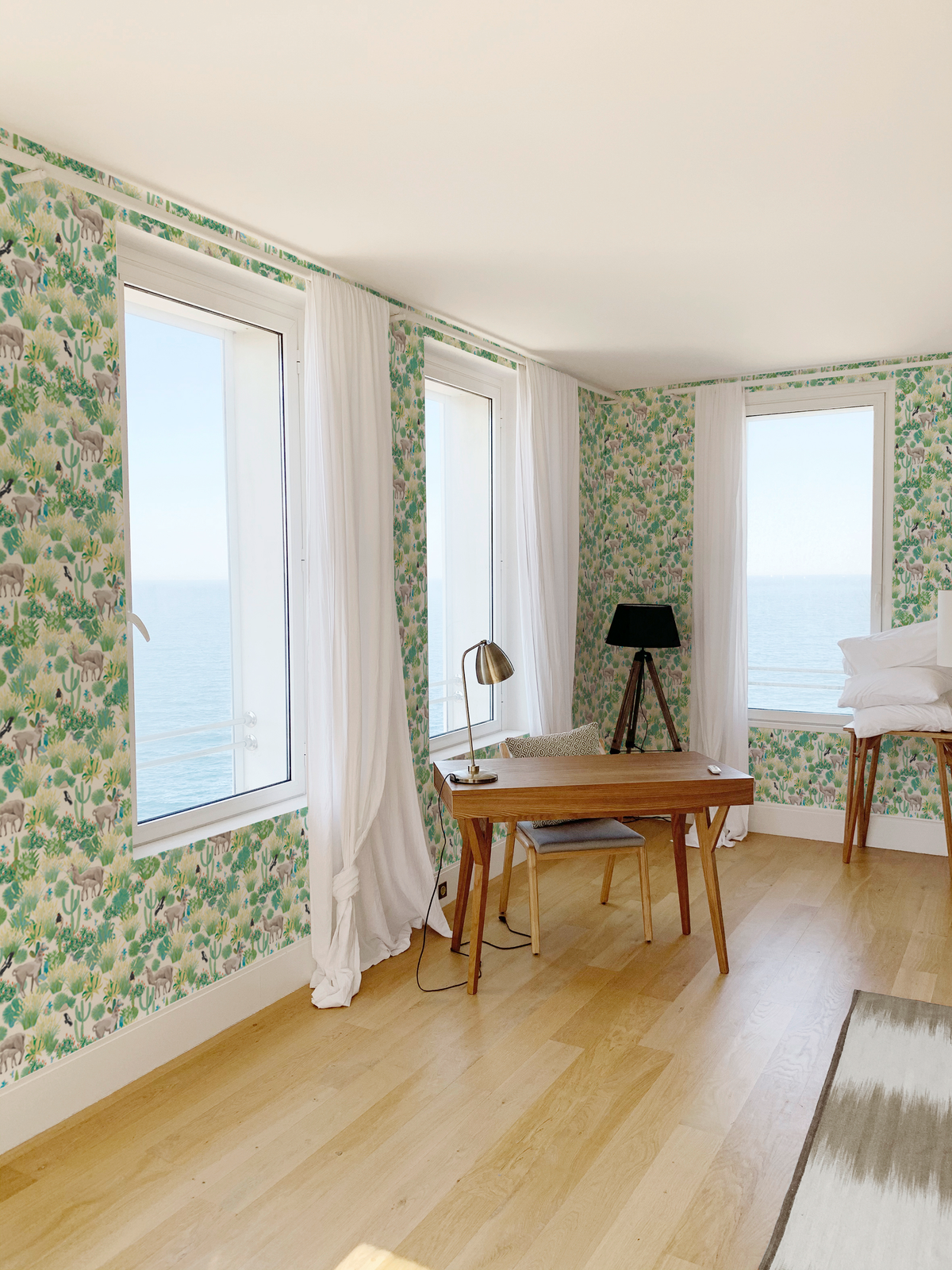 little cabari lama plante couleur vert bleu jaune