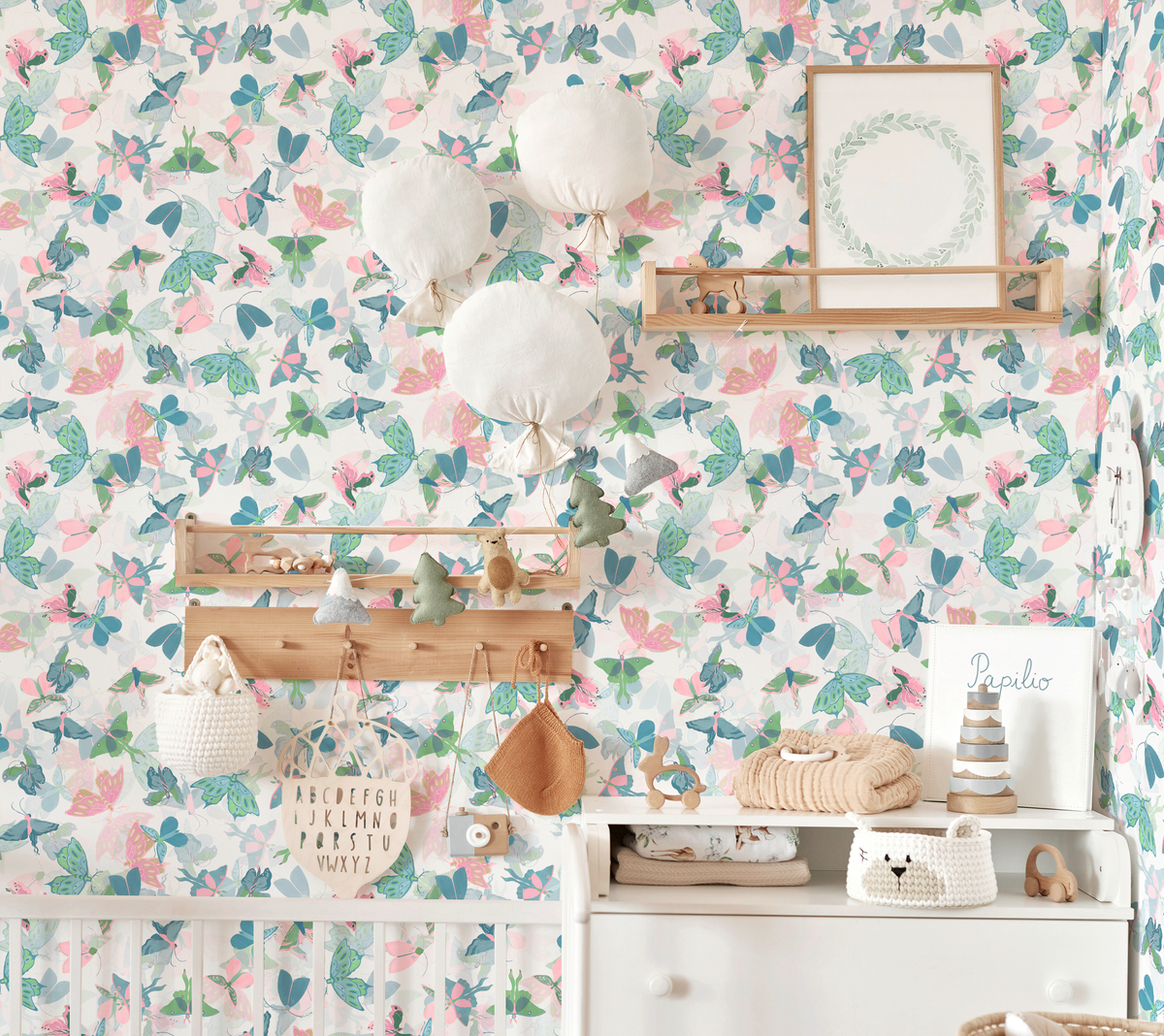 papier peint papillon