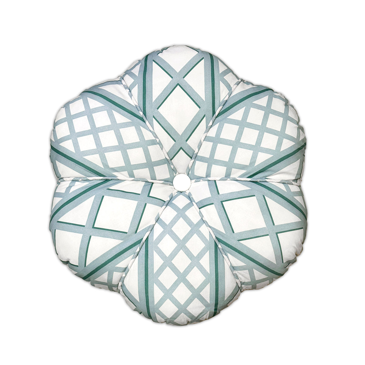 little cabari coussin boudeur rayure couleur bleu blanc