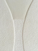 tapis sur mesure entrelacs blanc little cabari made in europe fait main