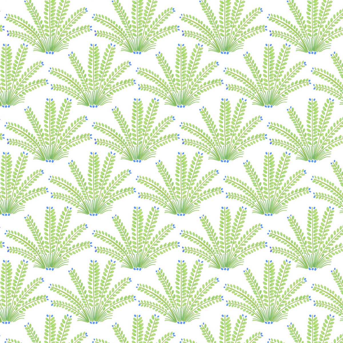little cabari coupon de tissu plante couleur vert
