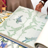 book papier peint little cabari collection jardins decorex