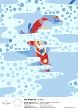 Echantillon A4 - Koi Nobori