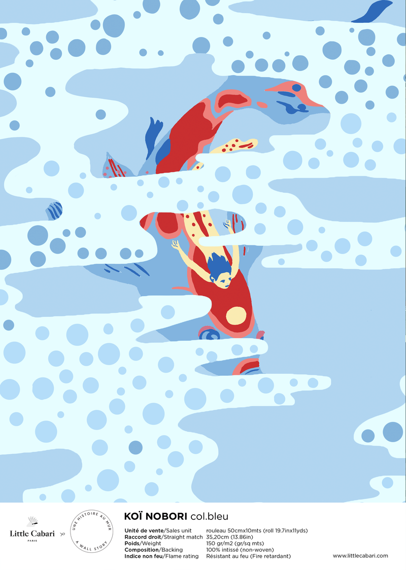 Echantillon A4 - Koi Nobori