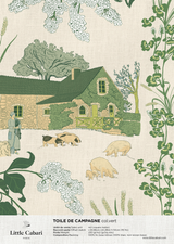 Echantillon A4 - Toile de Campagne