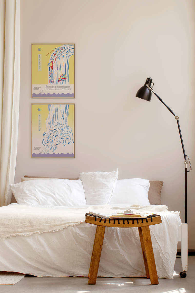 dyptique la carpe devenue dragon