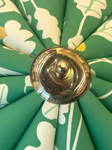 applique tissu chenes vert