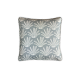 coussin déco palmes sauge