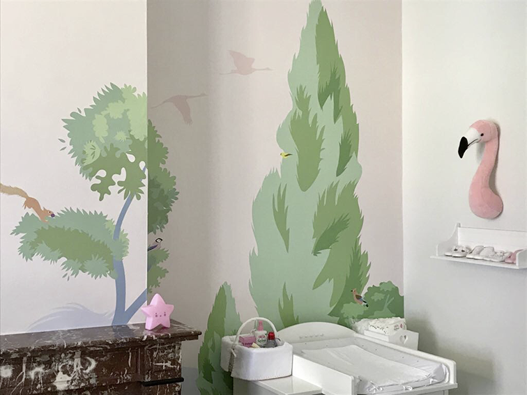 Decoración estándar CLAROSCURO Rosa