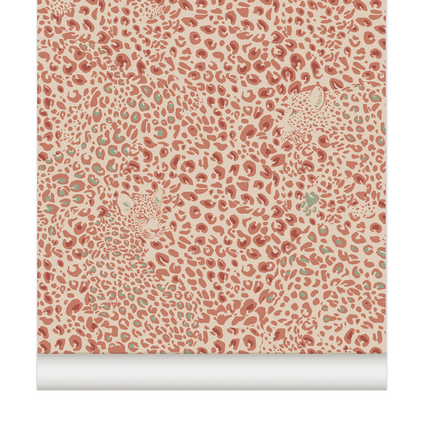 papier peint leopard