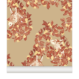 papier peint citron chevre ane