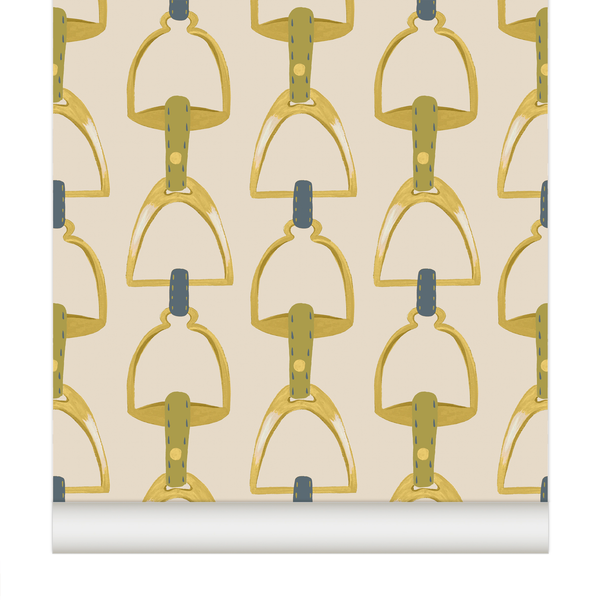 papier peint étrier