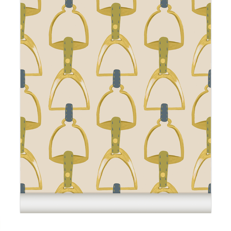 papier peint étrier