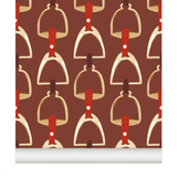 papier peint étriers