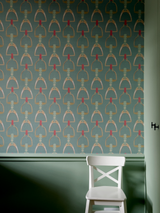 Papel pintado CHEETAH en color Granadina 