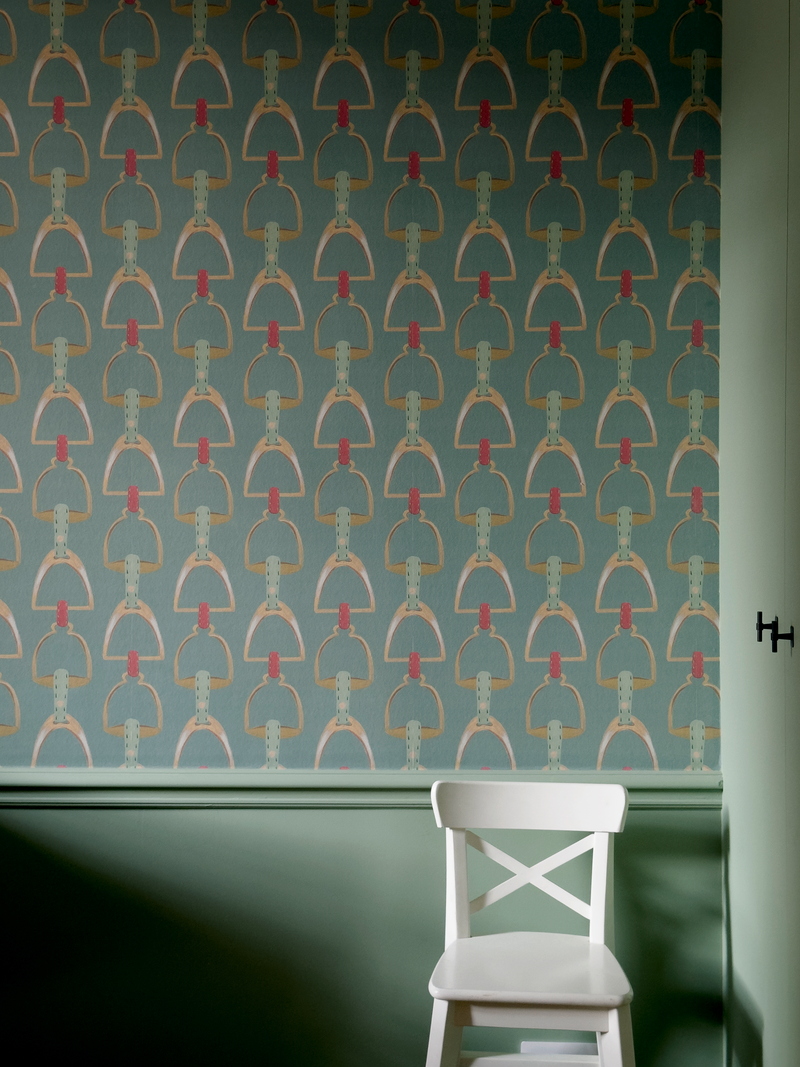 Papel pintado CHEETAH en color Granadina 