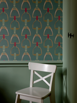 Papel pintado CHEETAH en color Granadina 