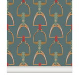 papier peint étriers