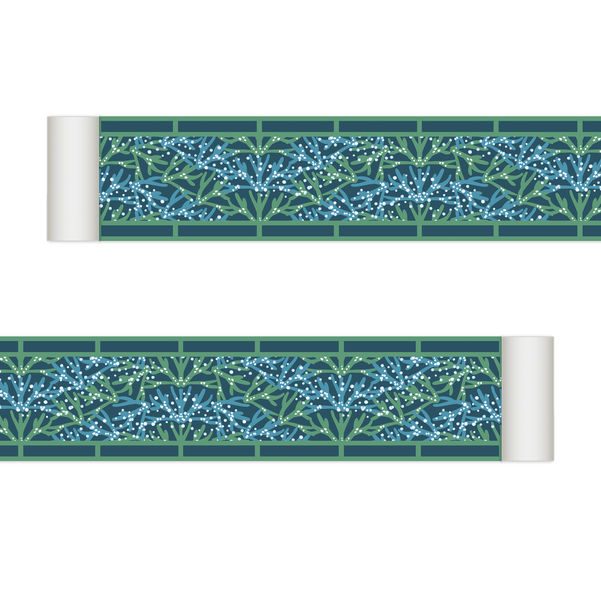 little cabari frise corail couleur vert bleu