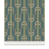 papier peint rayure gaucho fumé