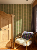 papier peint rayure anneaux gaucho