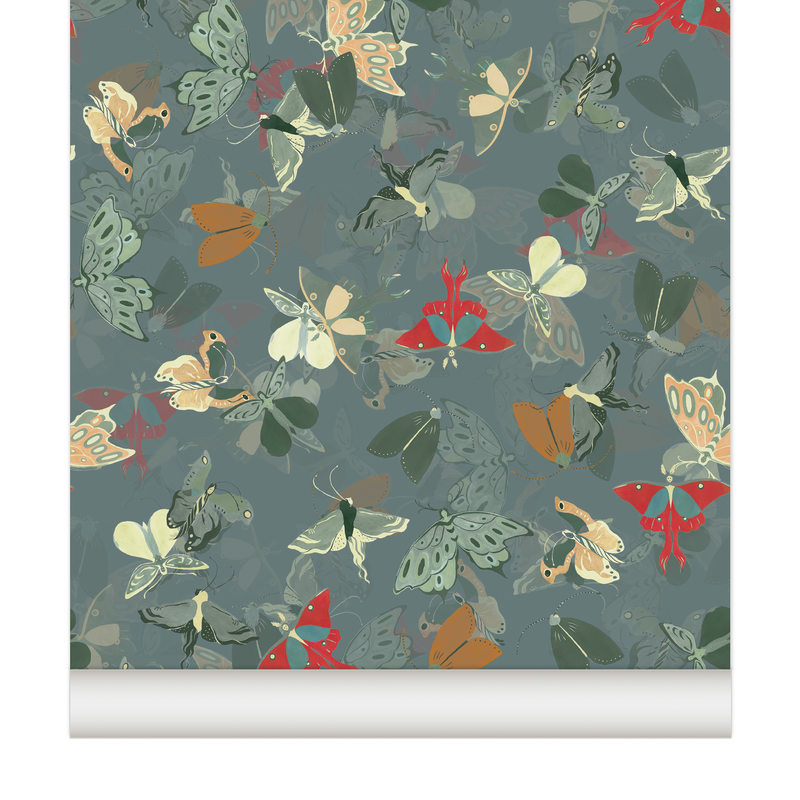 papier peint papillon