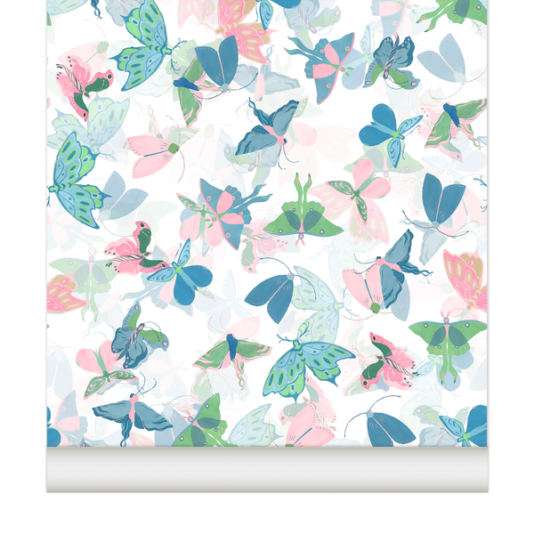 papier peint papillons