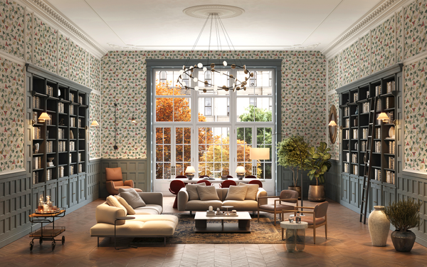 papier peint papillons