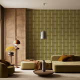 papier peint carreaux scarabée