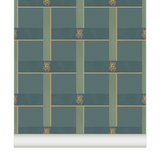 papier peint carreaux scarabée