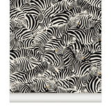 papier peint zebre 