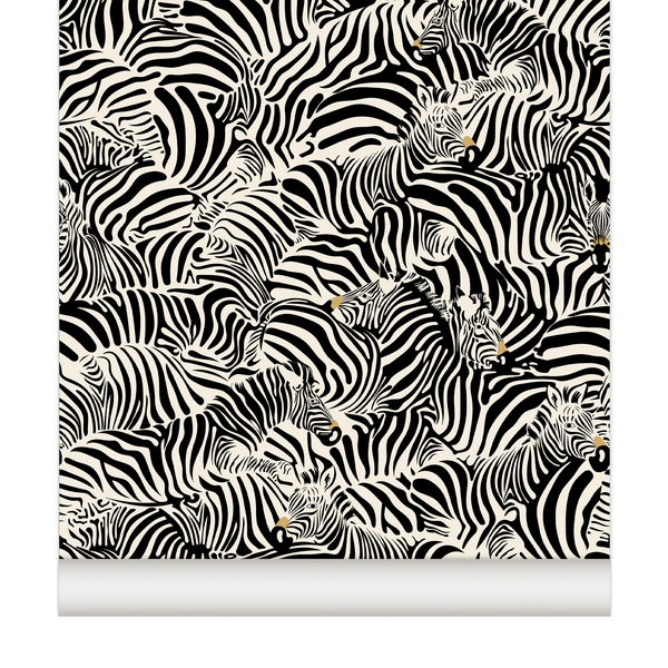 papier peint zebre 