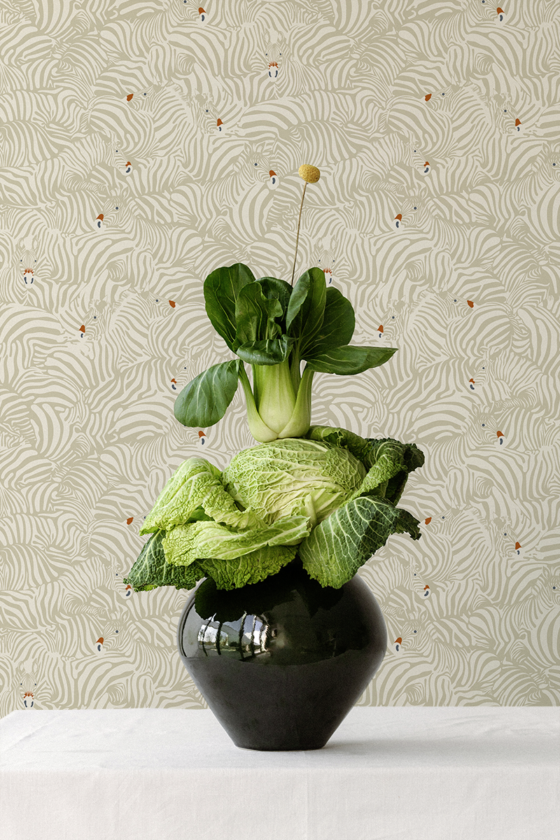 papier peint Zèbre