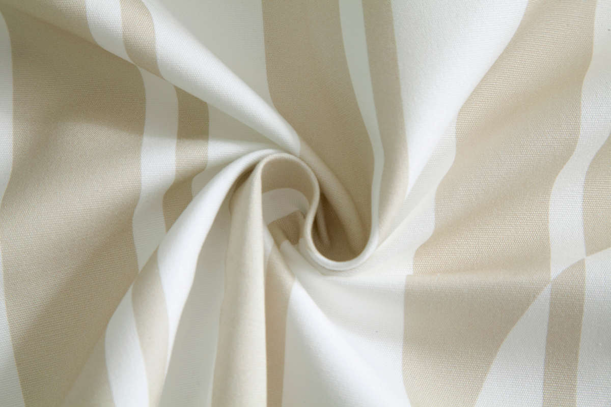 Little cabari tissu d'ameublement rideau oiseau trait couleur beige blanc