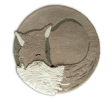 Tapis renard greige