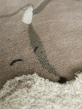 Tapis renard greige