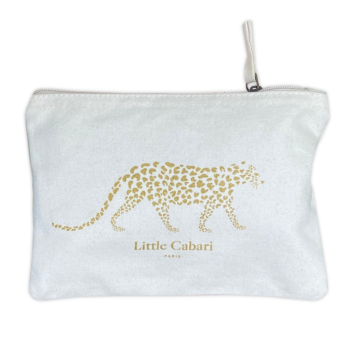 pochette little cabari léopard