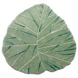 Tapis feuille vert