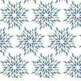 little cabari coupon de tissu oiseaux couleur bleu vert