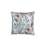 coussin lin jazz bleu oiseau little cabari