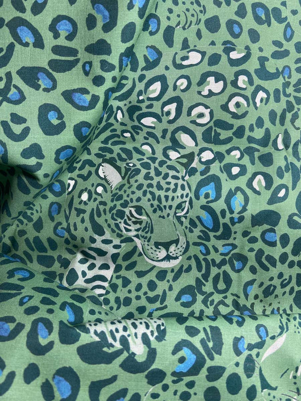 little cabari menthe cheetah tissu coupon