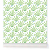 little cabari papier peint plante couleur vert