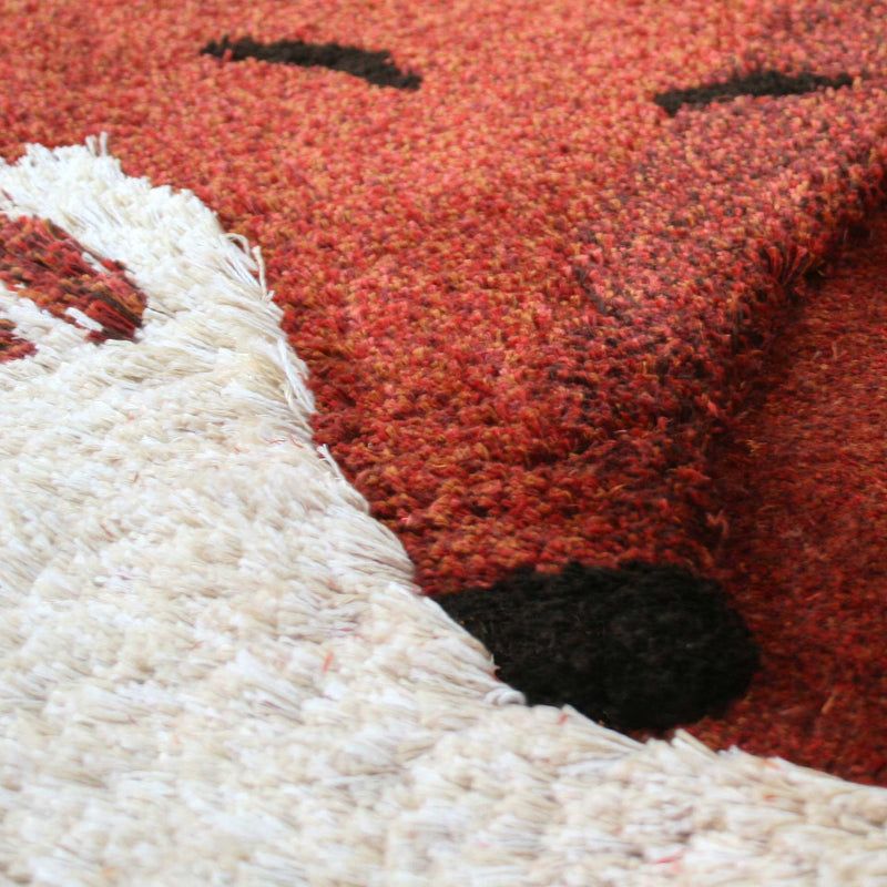 detail tapis renard